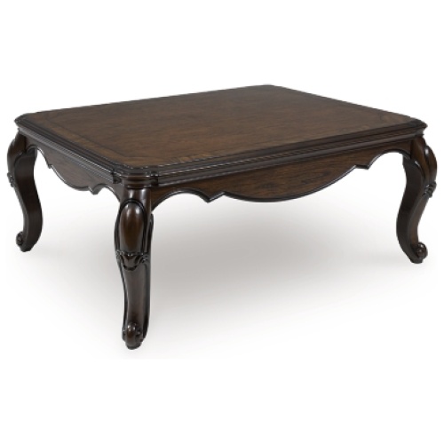 Maylee Coffee Table, Dark Brown