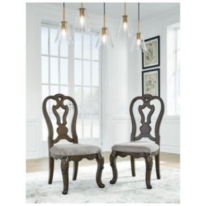 Maylee Dining Chair, Dark Brown
