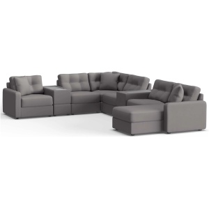 ModularOne 8-pc. Sectional w/One Power Console