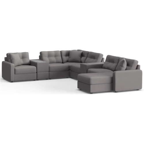 ModularOne 8-pc. Sectional w/One Power Console