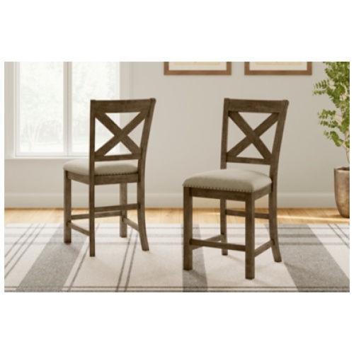 Moriville Counter Height Bar Stool, Beige