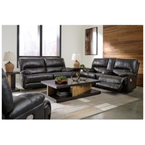 Mountainous Sofa, Loveseat and Recliner, Eclipse