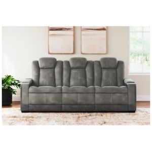 Next-Gen DuraPella Performance Fabric Dual Power Reclining Sofa, Slate