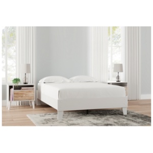 Piperton Full Platform Bed, White
