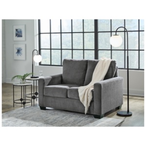 Rannis Twin Sofa Sleeper, Pewter