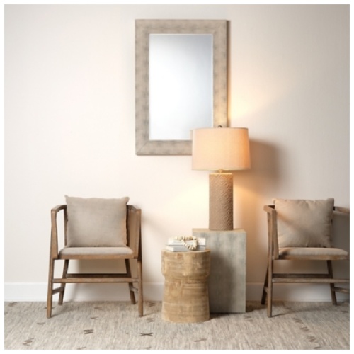 Relaxed Elegance Avianna Side Table, Cream