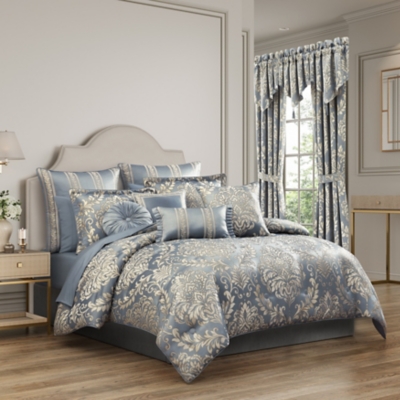 Royal Court Lorenzo 3 Piece King/California King Comforter Set, Blue
