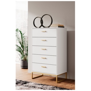 Socalle 5 Drawer Chest of Drawers, Two-tone