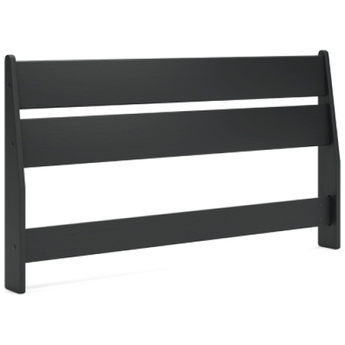 Socalle Panel Headboard, Black