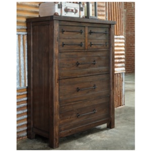 Starmore 5 Drawer Chest of Drawers, Brown