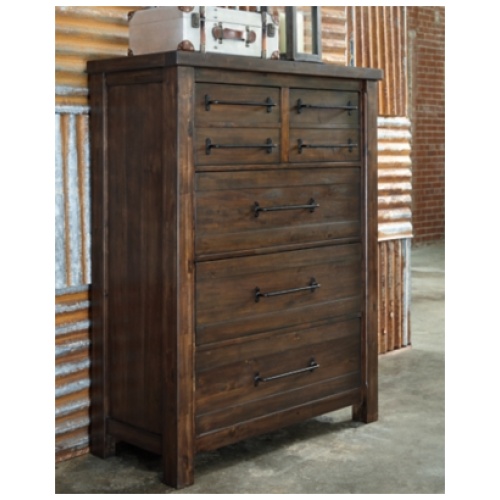Starmore 5 Drawer Chest of Drawers, Brown
