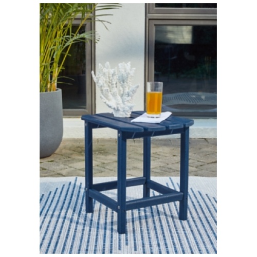 Sundown Treasure End Table, Blue