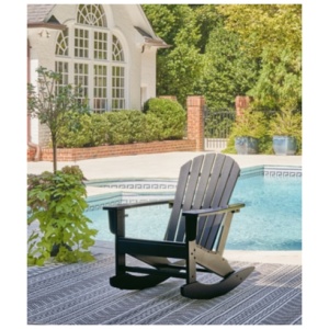 Sundown Treasure Outdoor Rocking Chair, Black