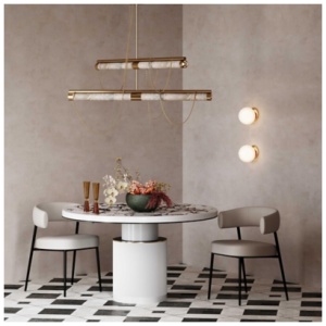 TOV Furniture Maxine Dining Chair, Cream