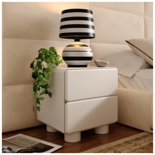 TOV Tammy Nightstand, White