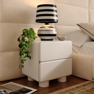 TOV Tammy Nightstand, White