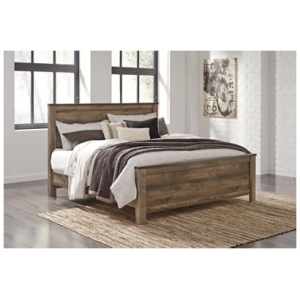 Trinell King Panel Bed, Brown