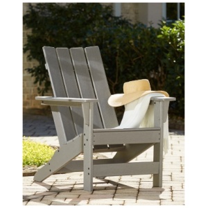 Visola Outdoor Adirondack Chair , Gray