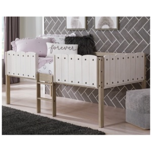 Wrenalyn Twin Loft Bed Frame, Two-tone