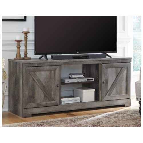 Wynnlow 63" TV Stand, Gray