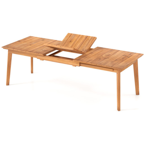 71 Inch-94 Inch 6-8 People Patio Extendable Dining Table
