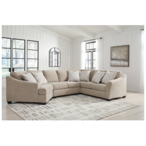 Brogan Bay 3-Piece Sectional with Cuddler, Cork