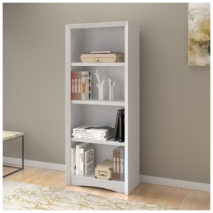 CorLiving Quadra 59" Bookcase, White