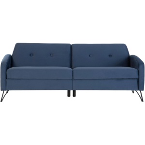 Covington Tufted Futon Sofa with Storage