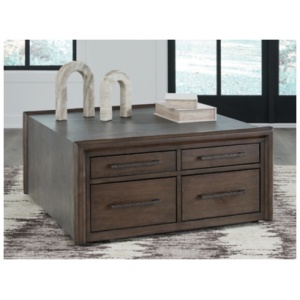 Kallenny Coffee Table, Brown/Gray