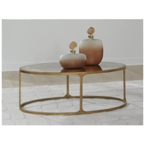 Korajane Coffee Table, Antique Gold