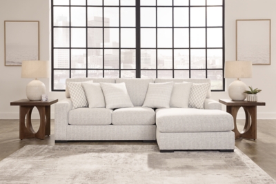 Larce 2-Piece Next-Gen Nuvella™ Performance Fabric Sofa Chaise, Stone