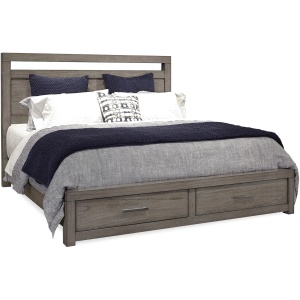 Modern Loft Bed with Storage