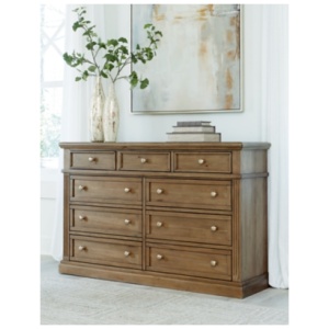 Mylarken 9 Drawer Dresser, Brown