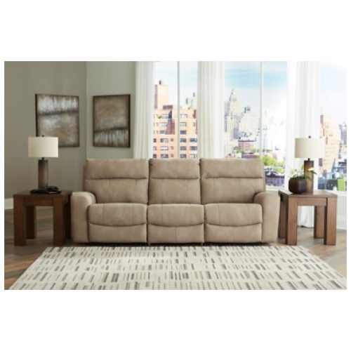 Next-Gen DuraPella Performance Fabric 3-Piece Dual Power Reclining Modular Sofa, Sand