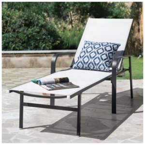 Nuu Garden Outdoor Lounge Chair, Gray