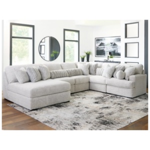 Snodoodle 6-Piece Modular Sectional with Chaise, Arctic
