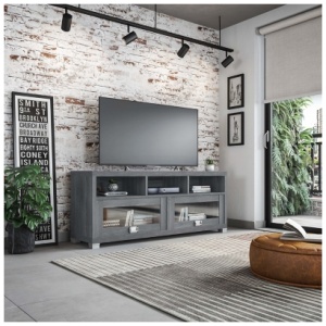 Techni Mobili Durbin 57" TV Stand, Gray