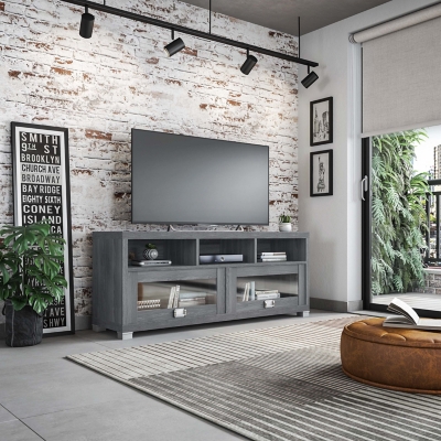 Techni Mobili Durbin 57" TV Stand, Gray