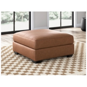 Whitlock Oversized Accent Ottoman, Caramel