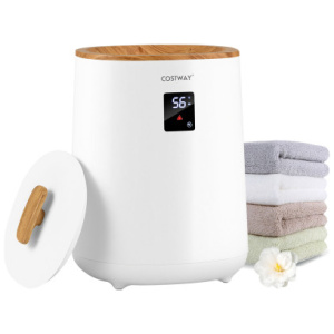 18 L Large Blanket Towel Warmer with LED Display for Bathroom-White