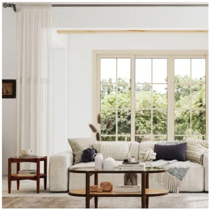 3-Piece Rattan Living Room Furniture Set with Tempered Glass Tabletop and Accent Chair