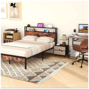4-Piece Modern Home Office & Bedroom Set