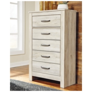 Bellaby 5 Drawer Chest of Drawers, Whitewash