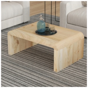 Benzara Cascade Coffee Table, Brown