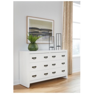Binterglen 6 Drawer Dresser, White