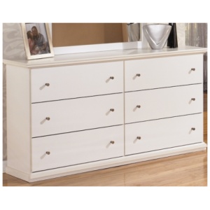 Bostwick Shoals 6 Drawer Dresser, White