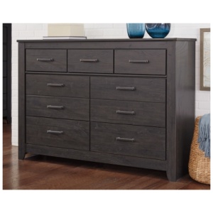 Brinxton 7 Drawer Dresser, Charcoal