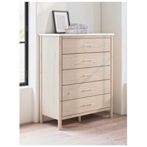 Cadmori 5 Drawer Chest of Drawers, Two-tone
