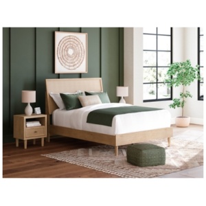 Cielden Queen Panel Bed, Two-tone