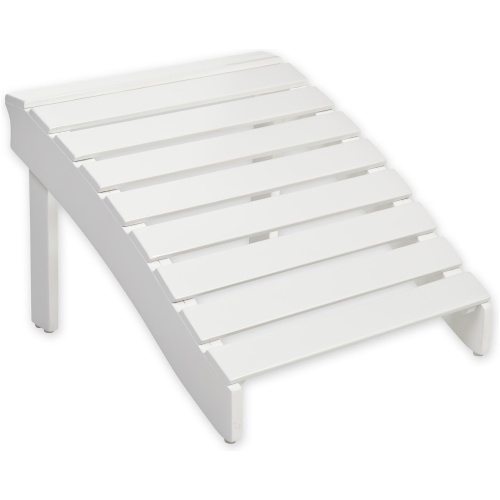 Eucalyptus Wood Adirondack Ottoman